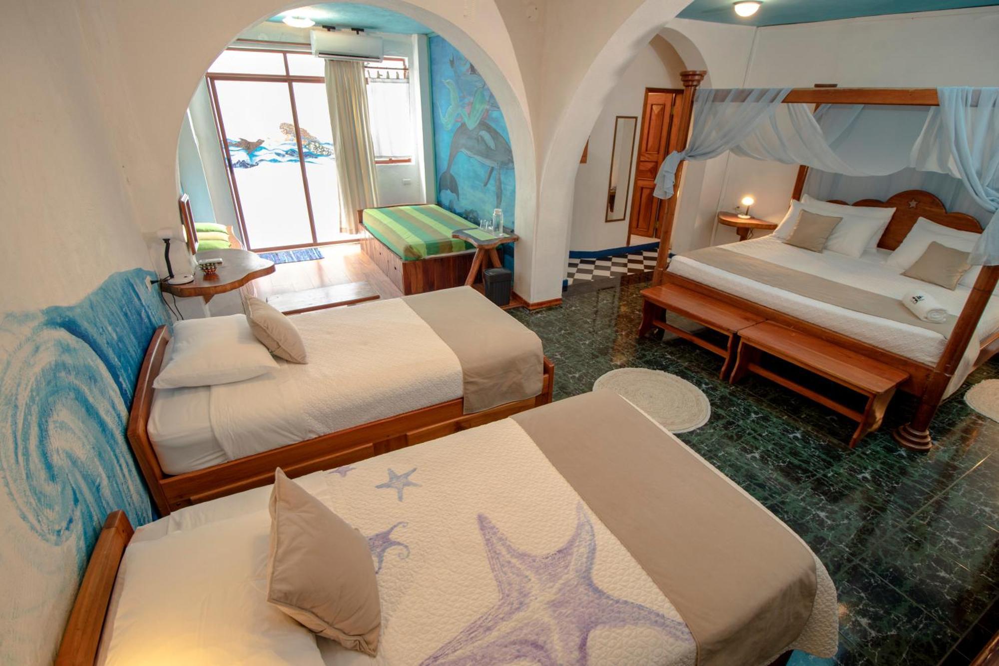 Hotel Casa Blanca Puerto Baquerizo Moreno Ruang foto